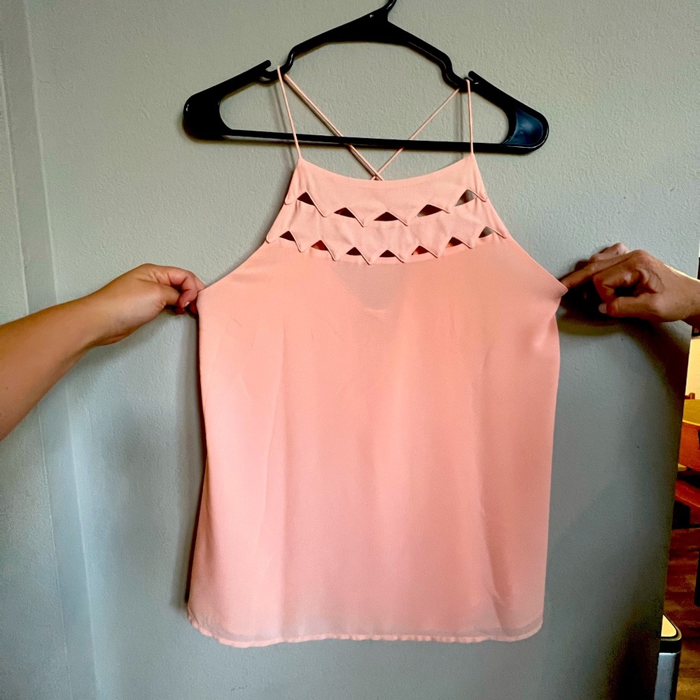 Peach/Pink blouse